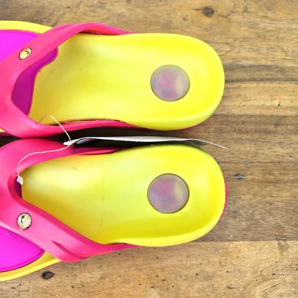 Hawaiian Jellys Ultra Comfort Mango Unisex Sandals Women's Size 8 - Picture 13 of 15